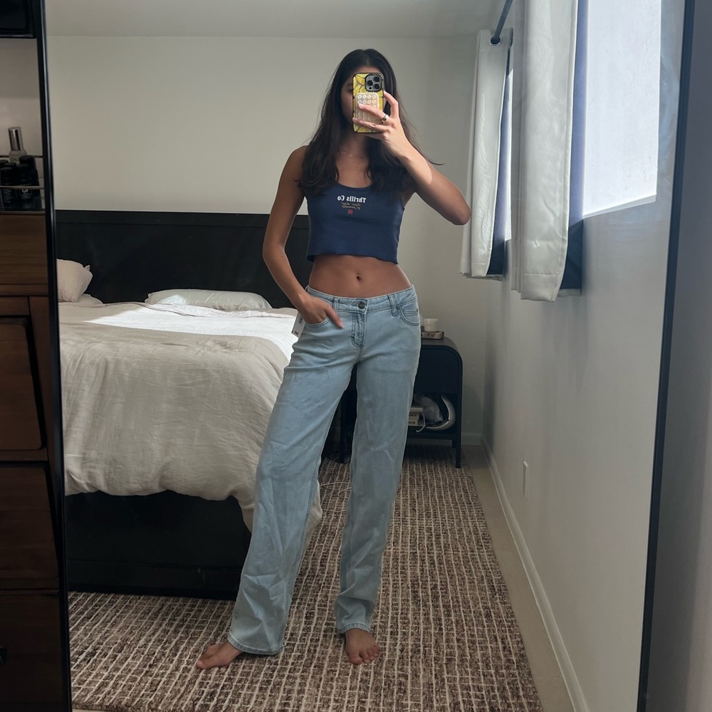 low rise relaxed Lee jeans